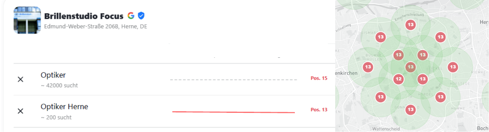 Google Maps Local Business vor dem Start der Optimierung